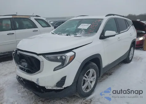 2019 GMC Terrain Sle из США, поврежденный, VIN 3GKALTEV4KL205946
